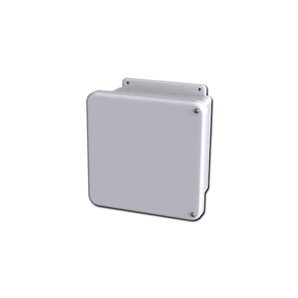 Saginaw Control & Engineering Captive Screws Electrical Enclosures, 9.38 in H, 4.88 in D, 9.38 in W, NEMA 4, 4X, 12, 13 SCE-808FG - main